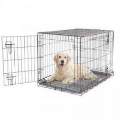 Dogit 2 Door Black Dog Crate - Medium