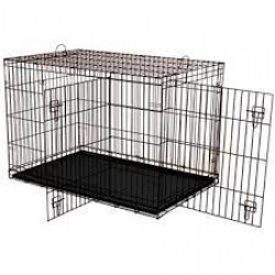 Dogit 2 Door Black Dog Crate - XLarge