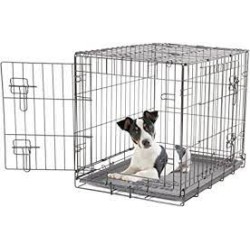 Dogit 2 Door Black Dog Crate - Small
