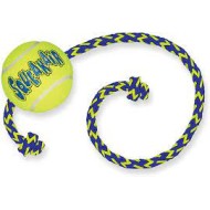 Kong SqueakAir Ball with Rope