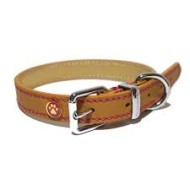 Rosewood Lux Leather Dog Collar