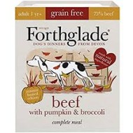 Forthglade Complete Grain Free Beef with Pumpkin & Broccoli Dog Food 7 x 395g