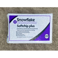 Snowflake Softchip PLUS (£7.26 a bale if you order 40 bales)