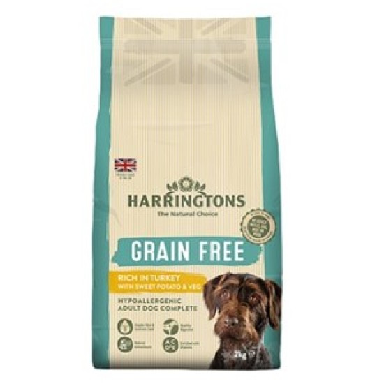 Harringtons Grain Free Turkey & Sweet Potato 2kg