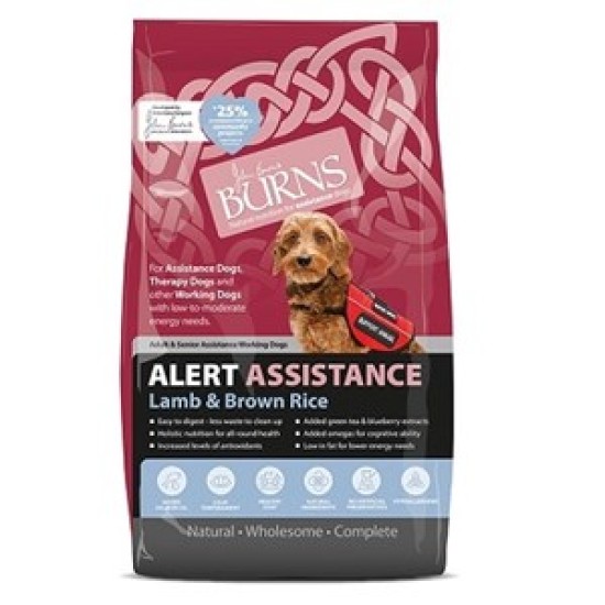 Burns Alert Assistance Lamb & Brown Rice Dog Food 2kg Burns Alert Assistance Lamb & Brown Rice Dog Food 2kg