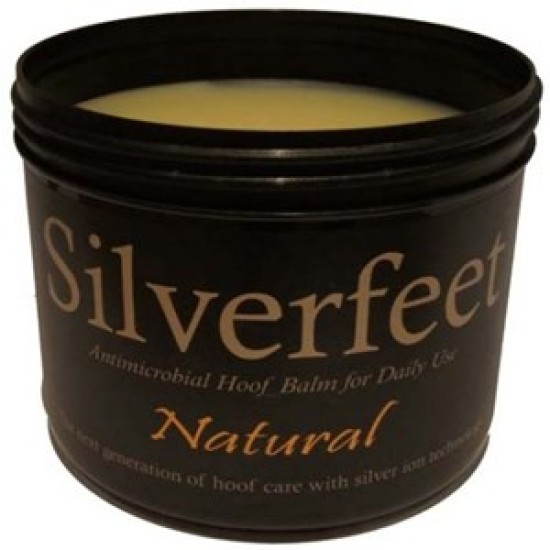Silverfeet Antimicrobial Hoof Balm Natural,Black,Pink,Blue 400ml