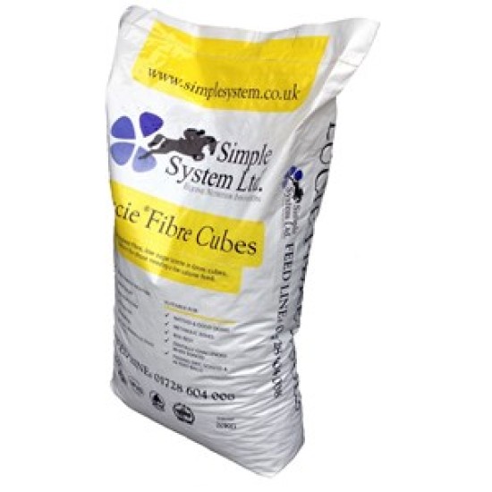Simple System Lucie Fibre Cubes Pellets 20kg Simple System Lucie Fibre Cubes Pellets 20kg