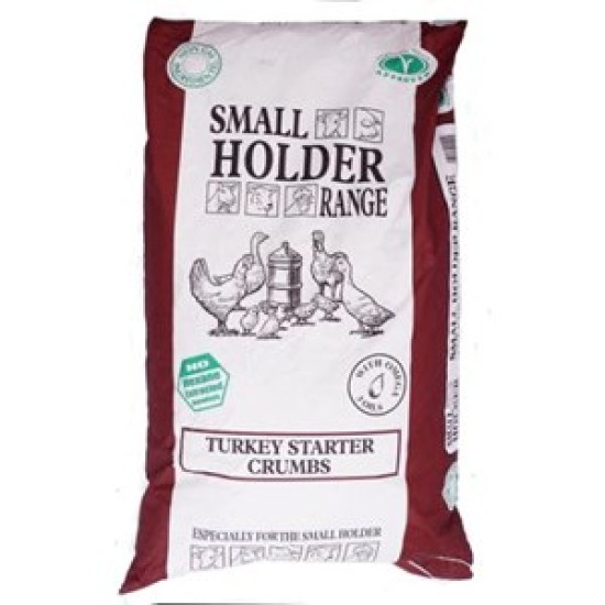 Allen & Page Small Holder Range Turkey Starter Crumbs 20kg Allen & Page Small Holder Range Turkey Starter Crumbs 20kg