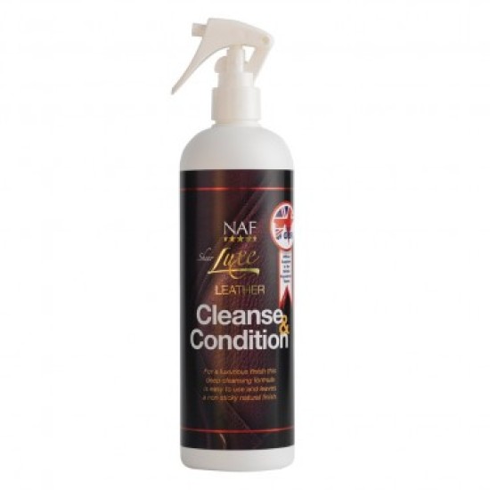 NAF Sheer Luxe Leather Cleanse & Condition Spray 500 ml NAF Sheer Luxe Leather Cleanse & Condition Spray 500 ml