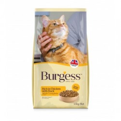 Burgess Chicken & Duck Adult Cat food 10kg