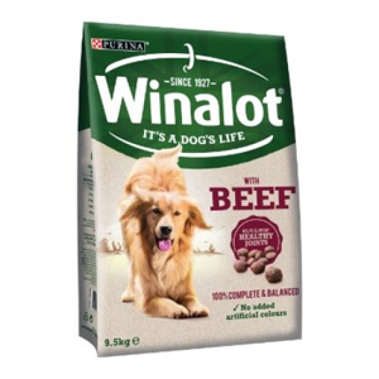 Winalot Complete Beef & Vegetable Dog Food 5 x 800g Winalot Complete Beef & Vegetable Dog Food 5 x 800g