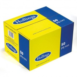 Hollings Pig Ears 5x10 Pre Packed