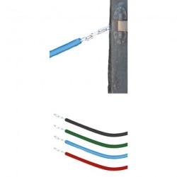Earlswood Rubber Stall Chain with Clips Various Colours