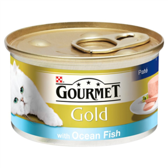 Gourmet Gold Pate with Ocean Fish Cat Food 12 x 85g Gourmet Gold Pate with Ocean Fish Cat Food 12 x 85g