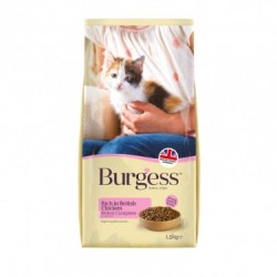Burgess Chicken & Duck Adult Cat Food 1.5kg