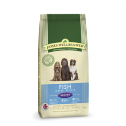 James Wellbeloved Fish & Rice Senior Dog Food 2kg