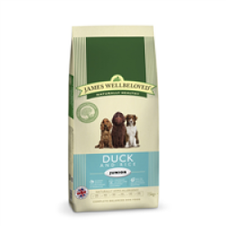 James Wellbeloved Duck & Rice Junior Dog Food 15kg