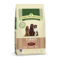 James Wellbeloved Turkey & Rice Adult Dog Food 2kg