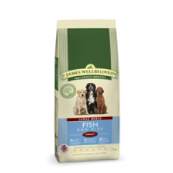 James Wellbeloved Fish & Rice Large Breed Dog Food 15kg