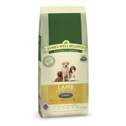 James Wellbeloved Lamb & Rice Light Dog Food 12.5kg