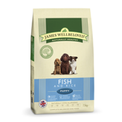 James Wellbeloved Fish & Rice Puppy Food 7.5kg