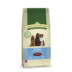 James Wellbeloved Fish & Rice Adult Dog Food 2kg  