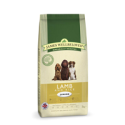 James Wellbeloved Lamb & Rice Junior Dog Food 2kg