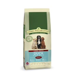 James Wellbeloved Duck & Rice Large Breed Dog Food 15kg