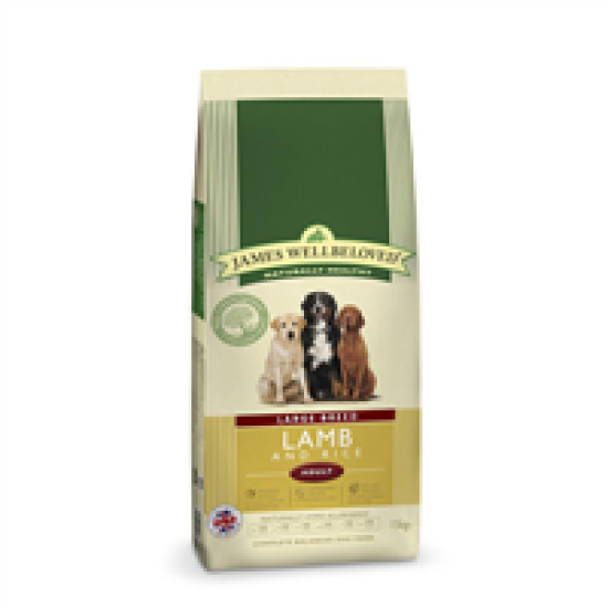 James Wellbeloved Large Breed Lamb & Rice Dog Food 15kg James Wellbeloved Large Breed Lamb & Rice Dog Food 15kg