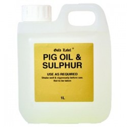 Gold Label Pig Oil & Sulphur 1L