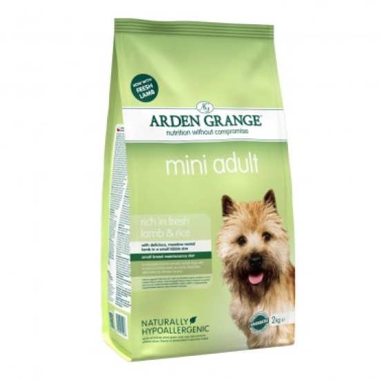 Arden Grange Mini Adult Dog Lamb & Rice Mini 2kg