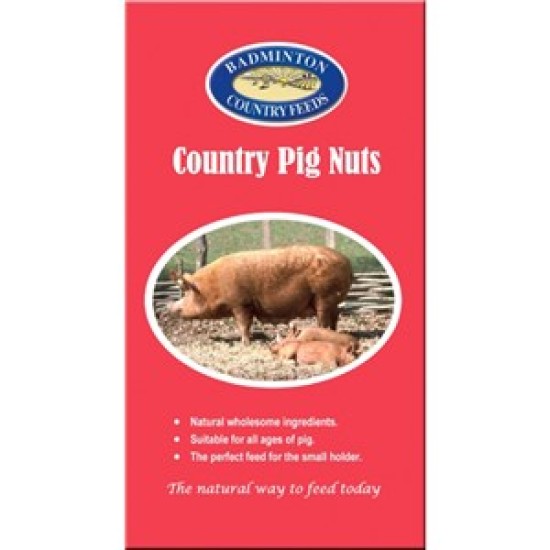 Badminton Country Pig Nuts 20kg Badminton Country Pig Nuts 20kg