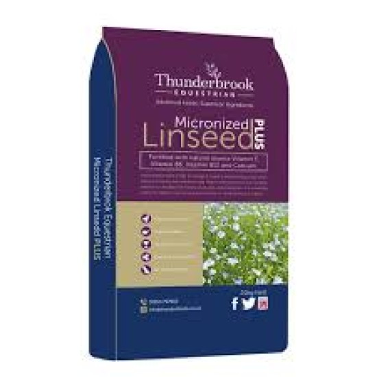 Thunderbrook Micronized Linseed Plus 20kg Thunderbrook Micronized Linseed Plus 20kg