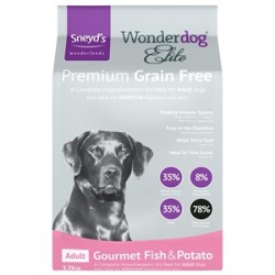 Sneyds Wonderdog Elite Grain Free Fish & Potato 12kg
