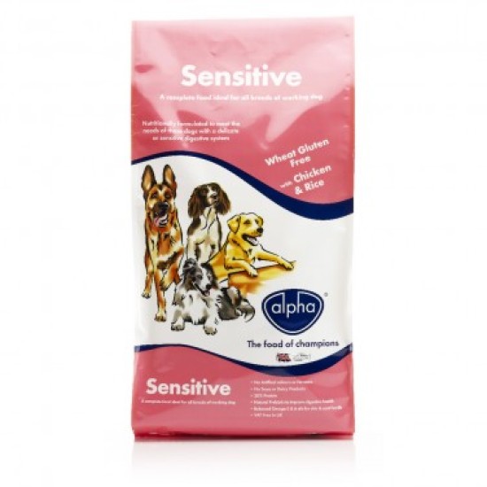 Alpha Sensitive with Chicken 15kg Alpha Sensitive with Chicken 15kg