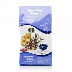 Alpha Sporting Puppy Chicken & Rice 15kg