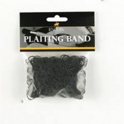 Lincoln Plaiting Bands 500s Black
