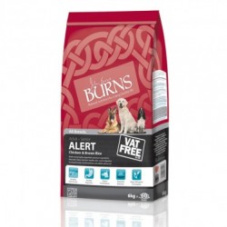 Burns Alert Assistance Chicken & Brown Rice Dog Food 2kg