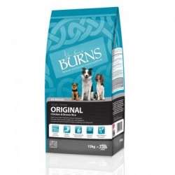 Burns Original with Chicken & Brown Rice Dog Food 12kg
