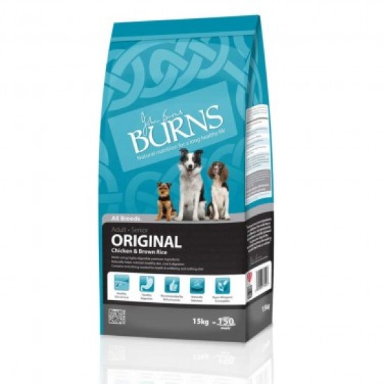 Burns Original with Chicken & Brown Rice Dog Food 12kg Burns Original with Chicken & Brown Rice Dog Food 12kg