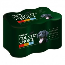 Gelert Country Choice Adult Dog Variety in Jelly Dog Food 12 x 400g