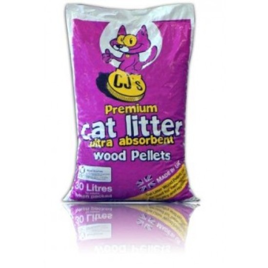 CJ's Premium Cat Litter Wood Pellets 15 L CJ's Premium Cat Litter Wood Pellets 15 L