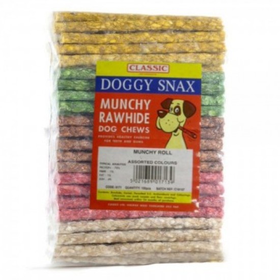 Classic Munchy Mini Rolls Assorted 100x13cm Classic Munchy Mini Rolls Assorted 100x13cm