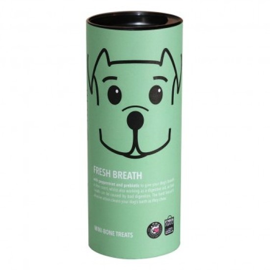 Pooch & Mutt Fresh Breath Mini Bone Treats 125g Pooch & Mutt Fresh Breath Mini Bone Treats 125g
