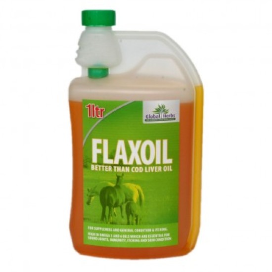 Global Herbs Flax Oil 1 L Global Herbs Flax Oil 1 L