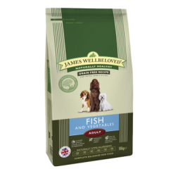 James Wellbeloved Grain Free Fish & Vegetable Dog Food 1.5 kg