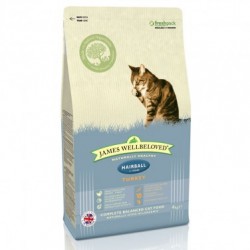James Wellbeloved Adult Cat Hairball Turkey 4kg