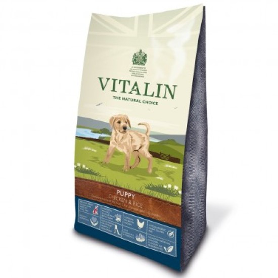 Vitalin Puppy Grain Free Chicken & Rice 12kg Vitalin Puppy Grain Free Chicken & Rice 12kg