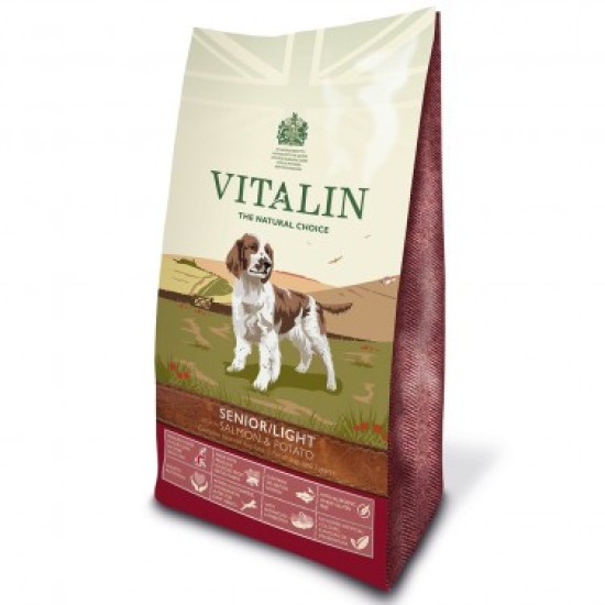 Vitalin Senior/Lite Salmon & Potato 12kg Vitalin Senior/Lite Salmon & Potato 12kg