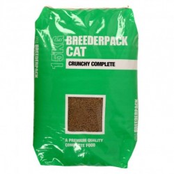 Breederpack Crunchy Cat Food 15 kg